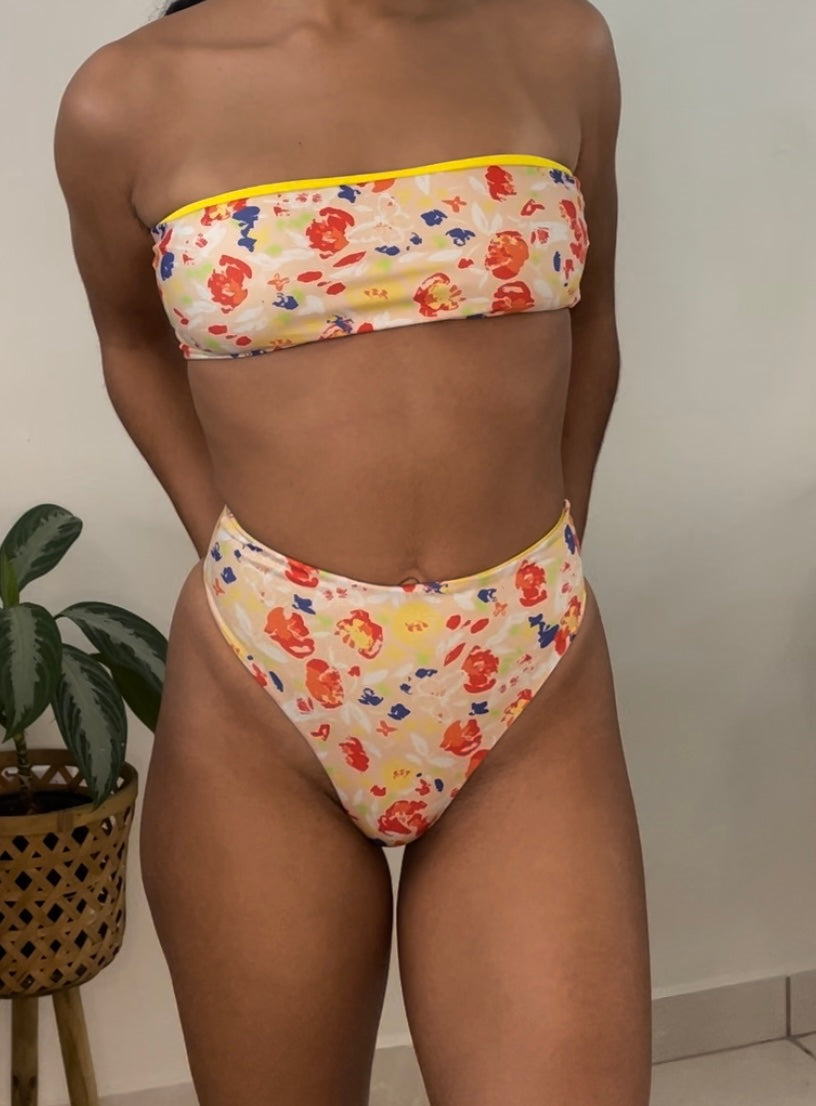 High waisted reversible bottoms