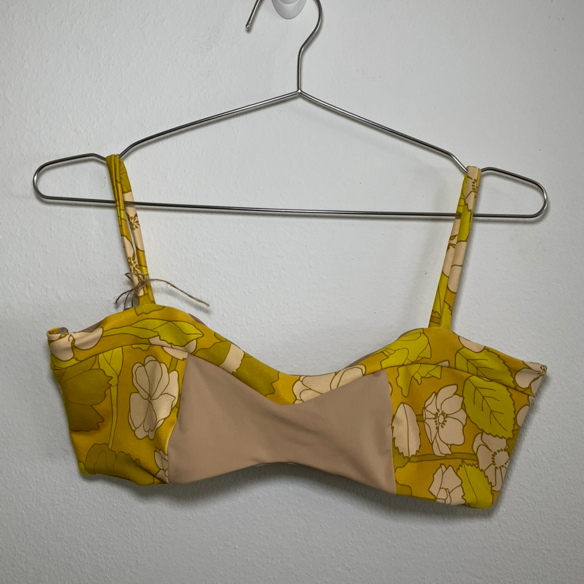 patchwork bikini top