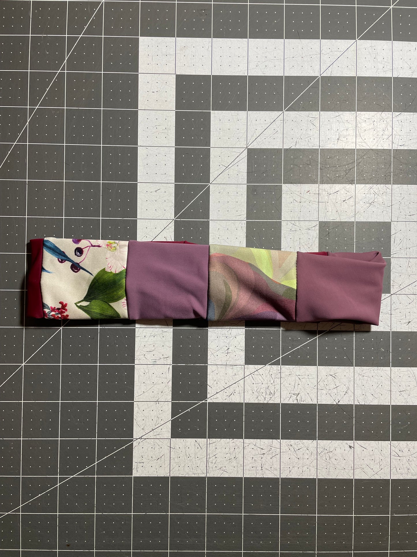 Patchwork headband