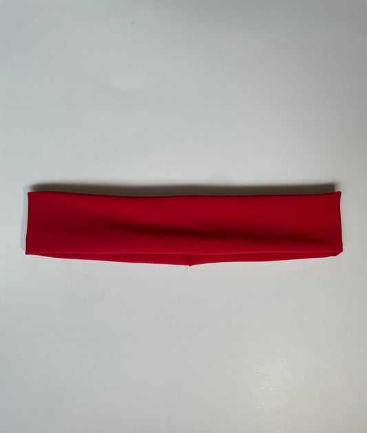 Red headband