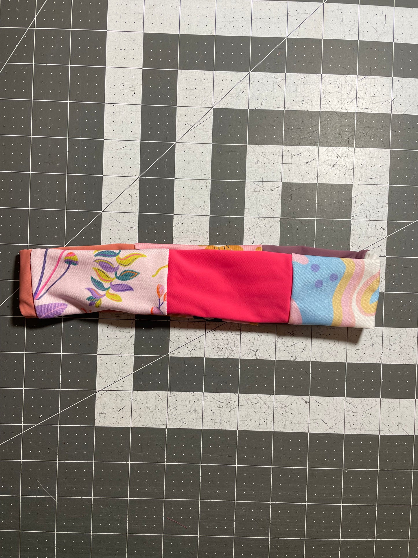 Patchwork headband