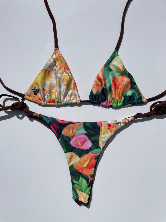 Reversible bikini set
