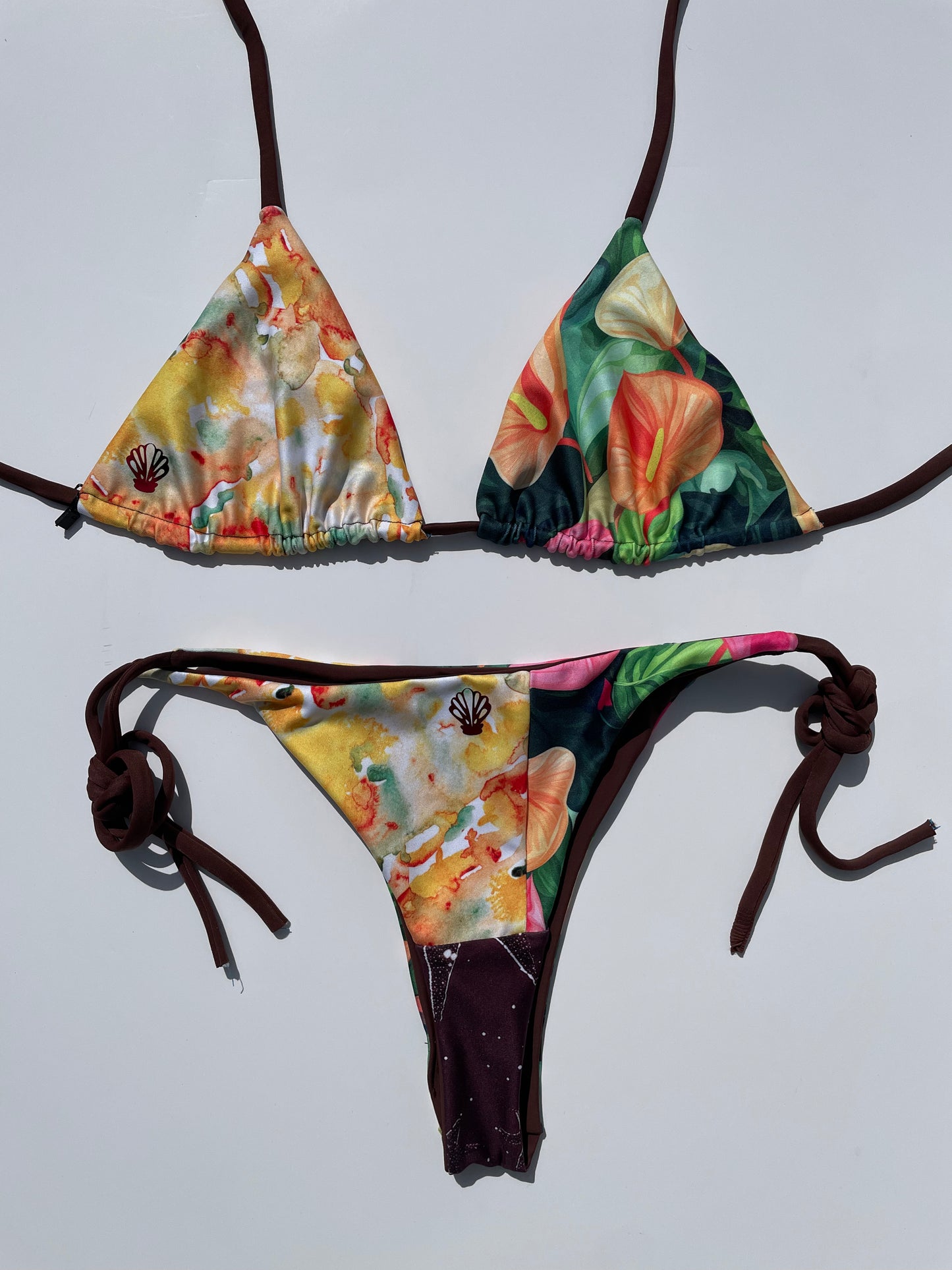 Reversible bikini set